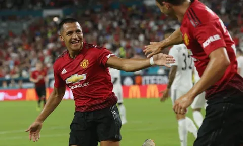 Sanchez nổ súng, Man United 'đập tan' hoài nghi rời nước Mỹ