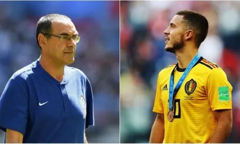 XONG: Sarri chính thức xác nhận tương lai Hazard