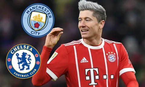Sau Real đến lượt Chelsea, Man City "tham chiến" vì siêu tiền đạo Bayern