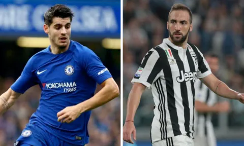 NÓNG: Juve từ chối thỏa thuận trao đổi Higuain và Morata