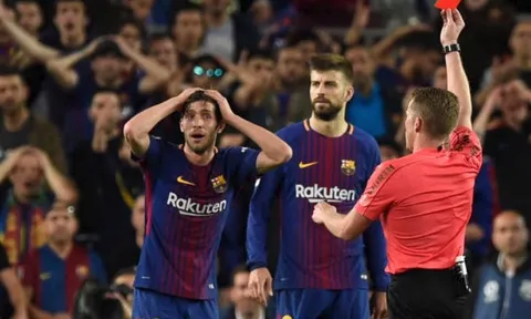 Sao Barca trả giá đắt vì đấm Marcelo