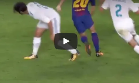 Sergi Roberto đá thay vai trò Iniesta trong trận gặp Real