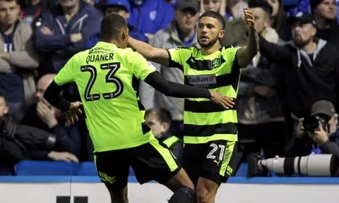 Sheffield Wednesday 1-1 Huddersfield Town (Pen: 3-4) (Play-off lên hạng Premier League)