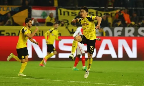 Shinji Kagawa xoay sở cực hay và phá lưới Monaco