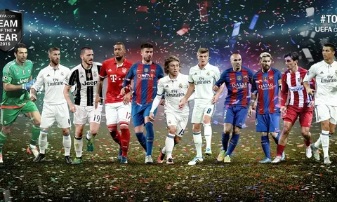 Siêu đội hình của năm 2017