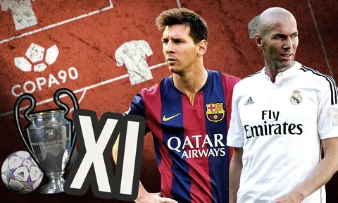 Siêu đội hình trong lịch sử Champions League