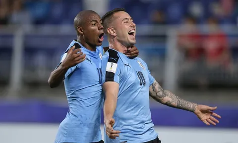 Siêu phẩm bù đắp penalty, U20 Uruguay khuất phục U20 Ý