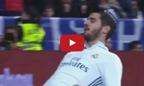 Siêu phẩm của Alvaro Morata vào lưới Deportivo La Coruna
