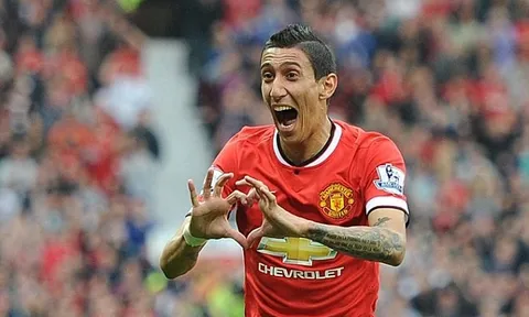 Siêu phẩm của Angel di Maria trong màu áo Man Utd