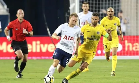 Siêu phẩm của Christian Eriksen vào lưới PSG