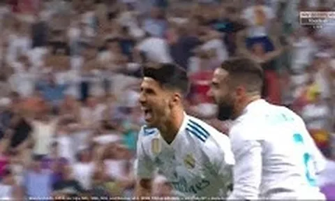 Siêu phẩm từ hơn 30m của Marco Asensio