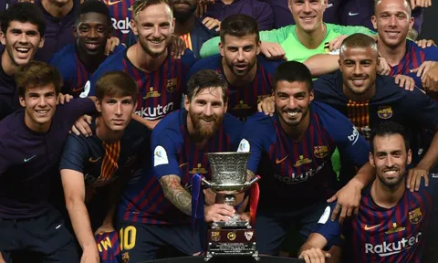 Siêu phẩm và phạt đền, Barca đoạt Siêu cúp đầy kịch tính đến phút chót