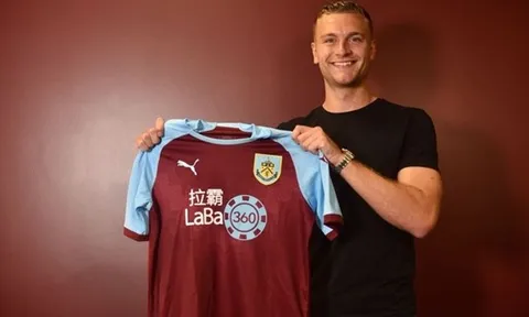 CHÍNH THỨC: Burnley phá két, chiêu mộ ngôi sao 15 triệu bảng từ Middlesbrough