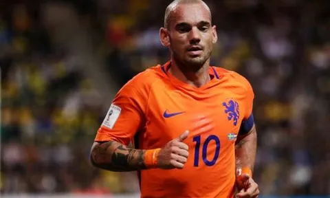 Sneijder CHÍNH THỨC phá kỉ lục khủng của Van der Sar
