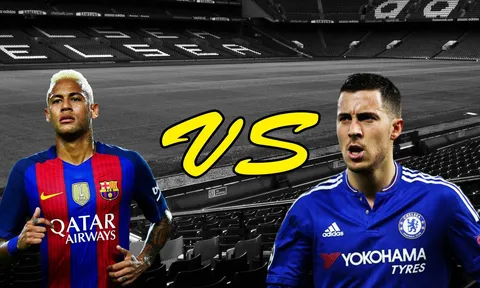 So sánh kỹ năng Neymar vs Hazard