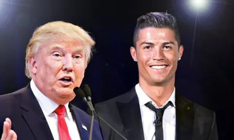 Sốc! Donald Trump khuyên Ronaldo tranh cử tổng thống