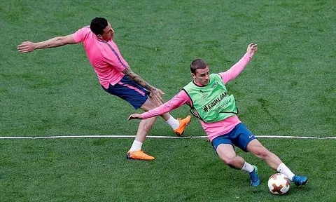 Song sát Griezmann - Costa sẵn sàng, Atletico Madrid chờ nâng cúp