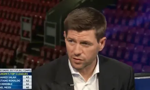 Steven Gerrard: "Salah đã vượt qua đẳng cấp của Ronaldo và Messi"