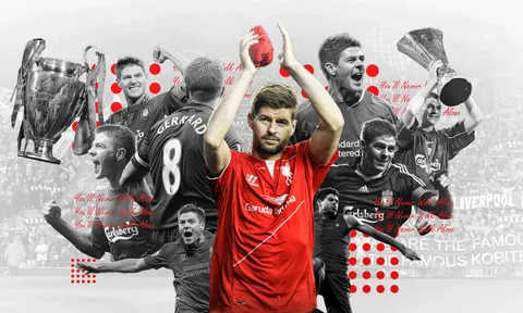 Steven Gerrard tròn 38 tuổi: Người đội trưởng vĩ đại của The Kop