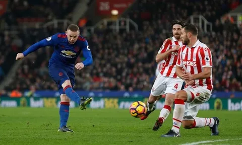Stoke gây sốc với 45 triệu bảng cho Rooney