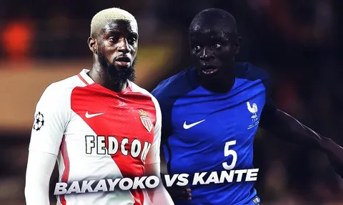 Sự kết hợp tuyệt vời giữa N'Golo Kante và Tiemoue Bakayoko