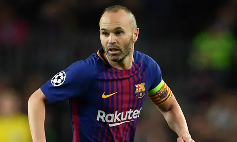 Sự nghiệp vĩ đại của Andres Iniesta qua những con số