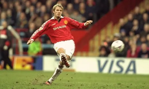 Sướng mắt với những quả tạt của Beckham