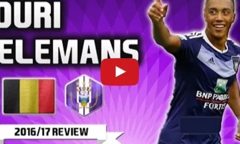 Tài năng đặc biệt của Youri Tielemans (Anderlecht)
