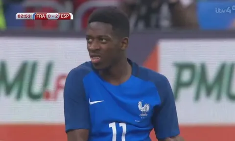 Tài năng trẻ Ousmane Dembele thể hiện ra sao vs Paraguay?