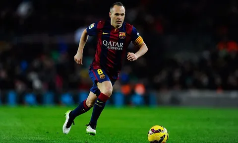 Tầm quan trọng của Andres Iniesta tại Barcelona