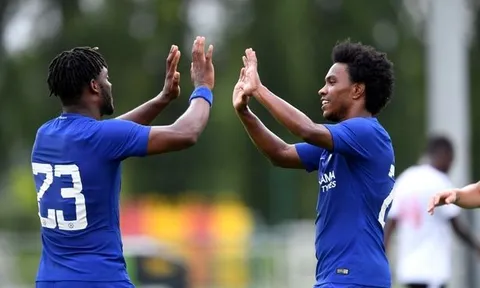 Tân binh Bakayoko nhìn đồng đội hủy diệt Fulham 8 bàn