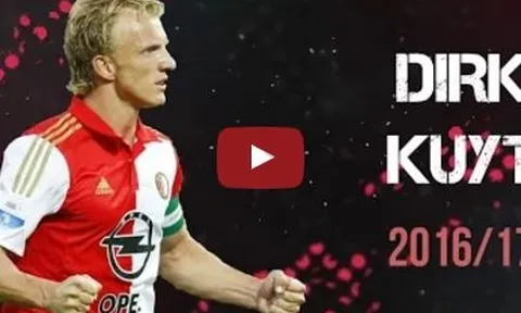 Tất cả 15 bàn thắng của Dirk Kuyt cho Feyenoord mùa 2016/17