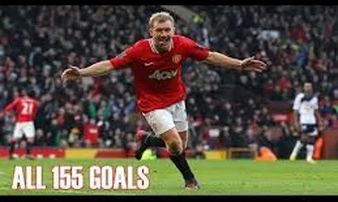 Tất cả 155 bàn thắng của Paul Scholes cho Quỷ đỏ