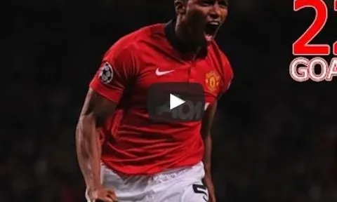 Tất cả 22 bàn thắng của Antonio Valencia cho Man United