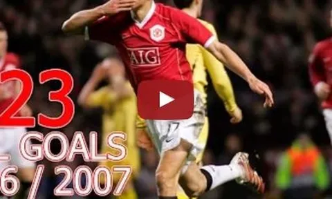 Tất cả 23 bàn thắng của Man United tại Champions League 2006/07