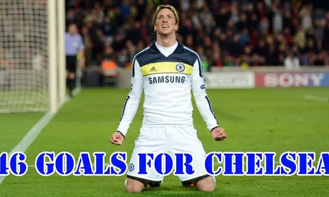 Tất cả bàn thắng của Fernando Torres cho Chelsea
