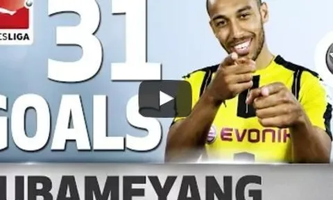 Tất cả các bàn thắng của Pierre-Emerick Aubameyang mùa 2016/17