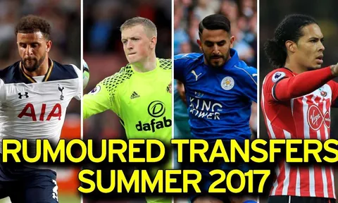 Tất cả các mục tiêu chuyển nhượng tại Premier League