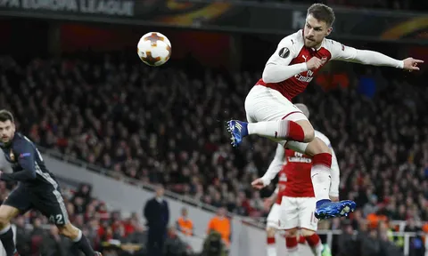 Ramsey nói gì về cú ta-lông đầy ngẫu hứng?