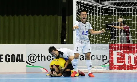 Đánh bại nhà vô địch Nhật Bản, Thái Sơn Nam vào bán kết futsal châu Á