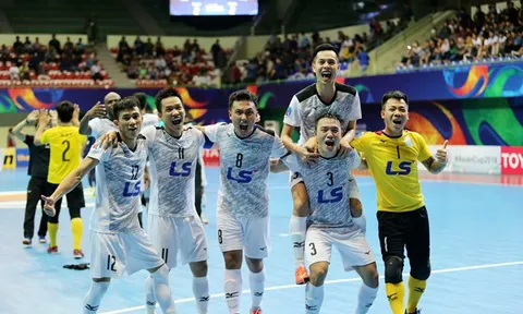 Thái Sơn Nam tạo kỳ tích khi lần đầu vào chung kết giải futsal châu Á