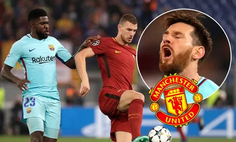 Thảm bại trước Roma, Messi đổ lỗi cho Man United