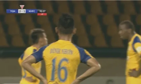 Than Quảng Ninh 2-1 Sanna Khánh Hòa BVN (Vòng 15 V-League 2017)