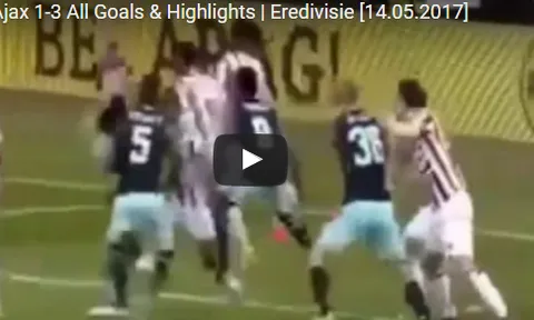Thắng 3-1 trước Willem II, Ajax vẫn để mất chức vô địch