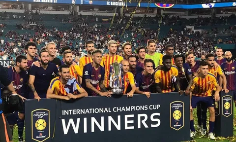 Thắng Siêu kinh điển với mưa bàn thắng, Barca vô địch ICC thuyết phục