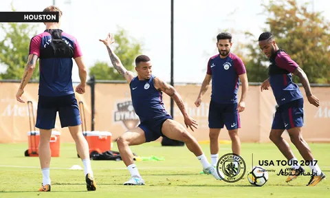Thất bại trước M.U, Man City vùi đầu vào tập luyện