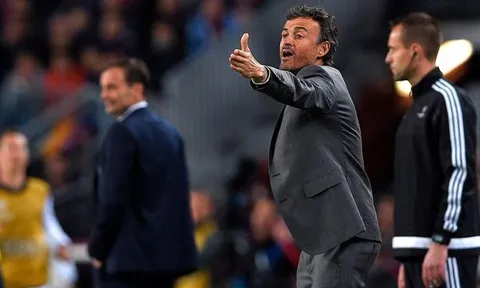 Thầy trò Enrique tâm phục khẩu phục sức mạnh của Juventus