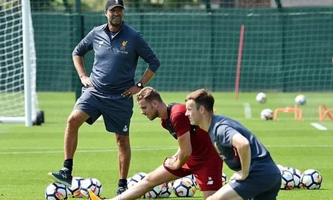The Kop hăng say tập luyện trong ngày đầu hội quân