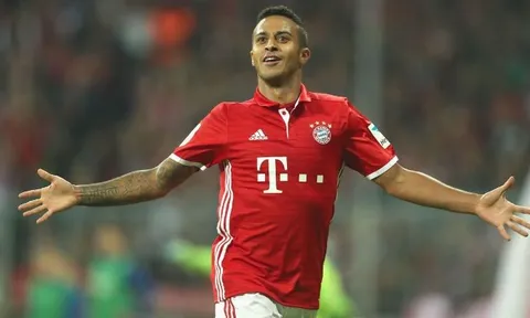 Thiago Alcantara thể hiện ra sao mùa 2016/17?