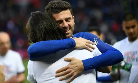 Thiago Motta được PSG tri ân trong ngày giải nghệ